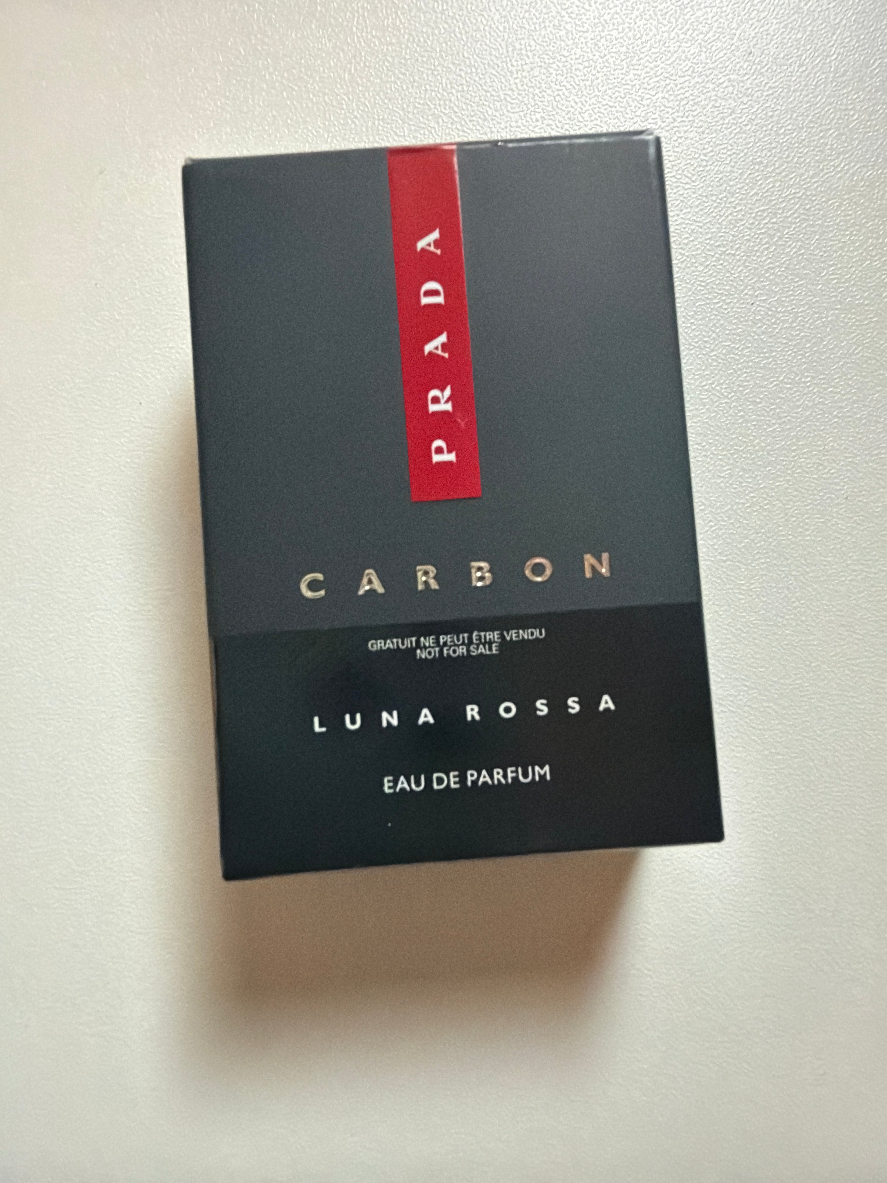 Luna Rossa Carbon by Prada for Men – 9 mL EDT Mini Spray