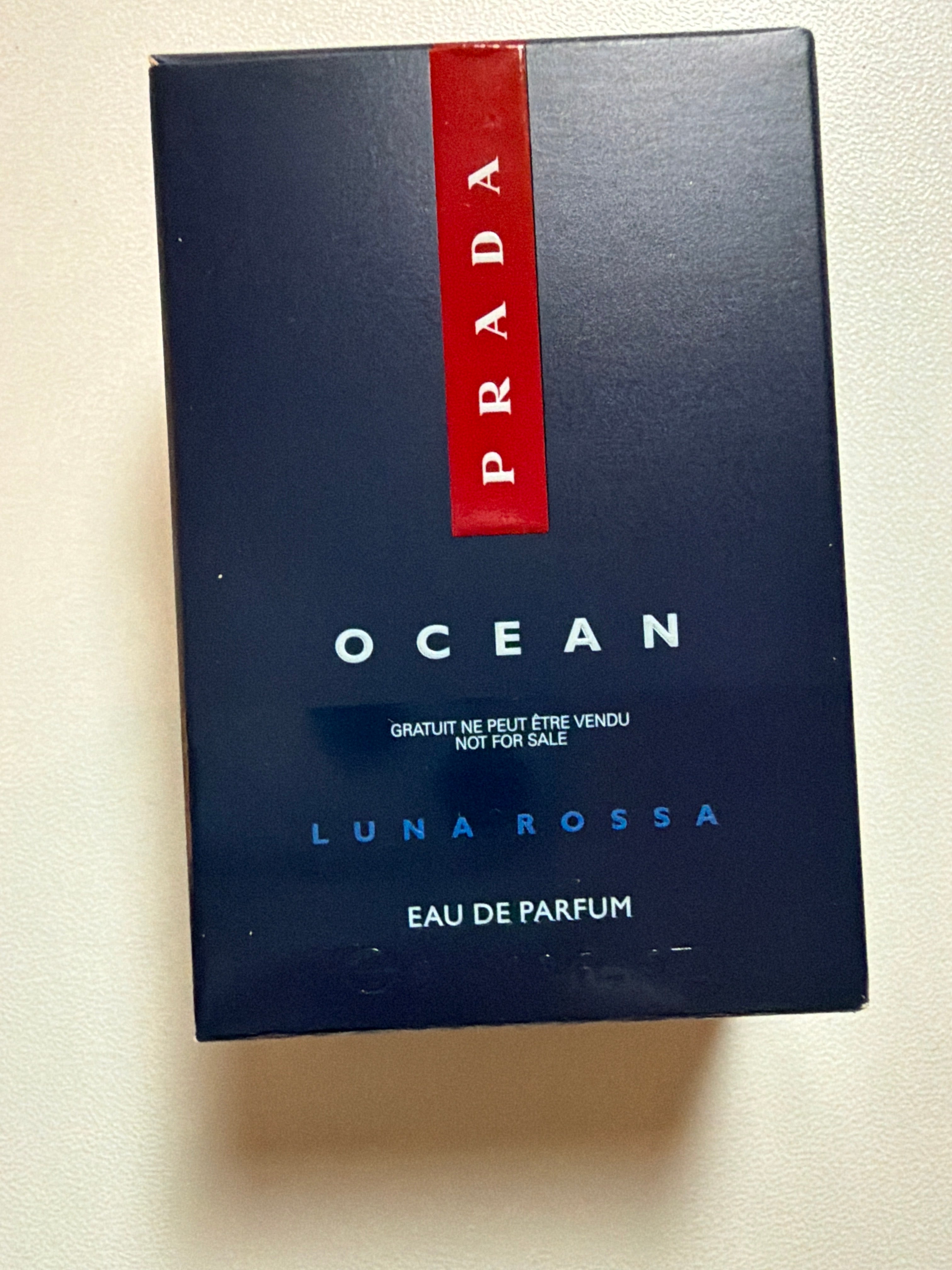Luna Rossa Ocean by Prada for Men – 9 mL EDP Mini