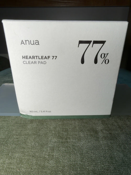 Anua Heartleaf 77 Clear Pad 70 pads, 160 mL front packaging
