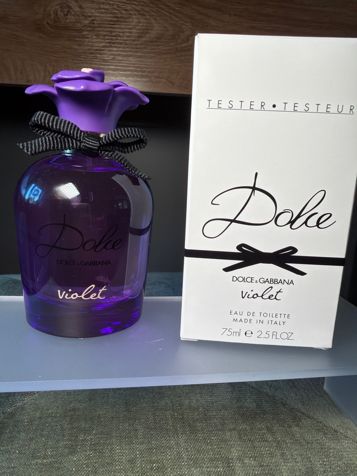Dolce & Gabbana Dolce Violet Eau de Toilette 75 ml tester bottle and box