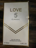 Love 5 Classic Eau de Parfum 100 ml box