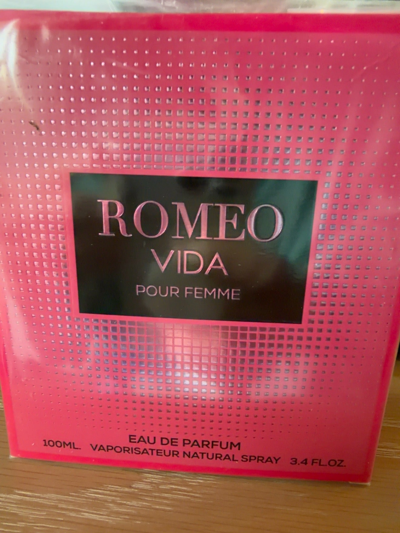Romeo Vida Pour Femme Eau de Parfum 100ml